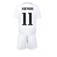Real Madrid Marco Asensio #11 Hjemmebanesæt Børn 2022-23 Kortærmet (+ Korte bukser)